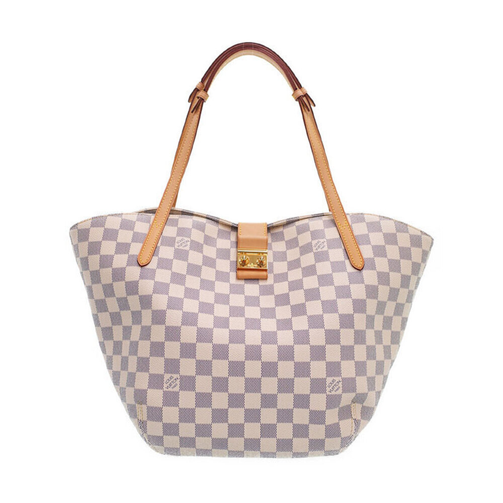 Louis Vuitton Damier Azur White Salina Tote Bag
